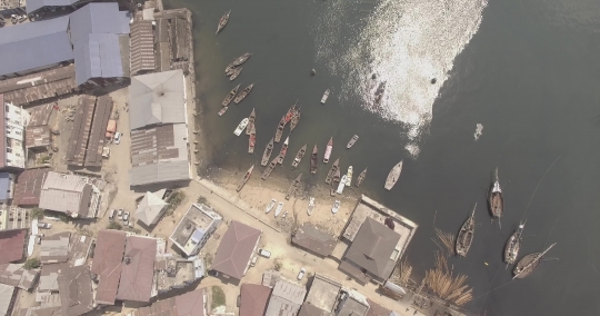 Birds Eye View of Dhows