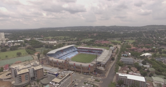 Loftus Versfeld Stadium aerial view