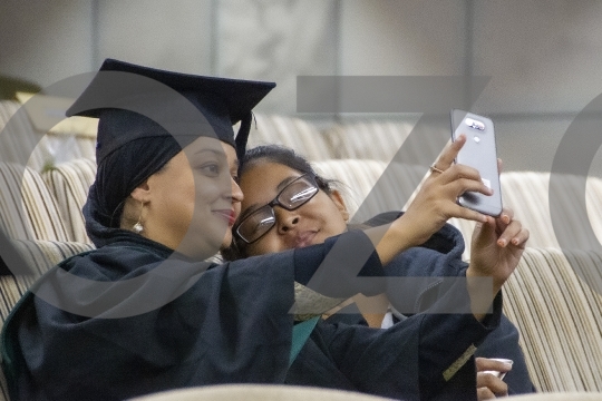 Graduation selfie