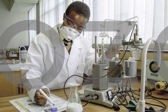 Laboratory Technician at Work